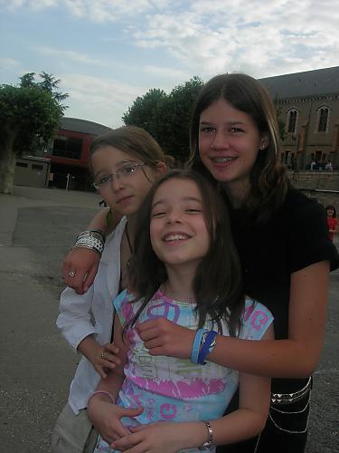 romane, camille et moi